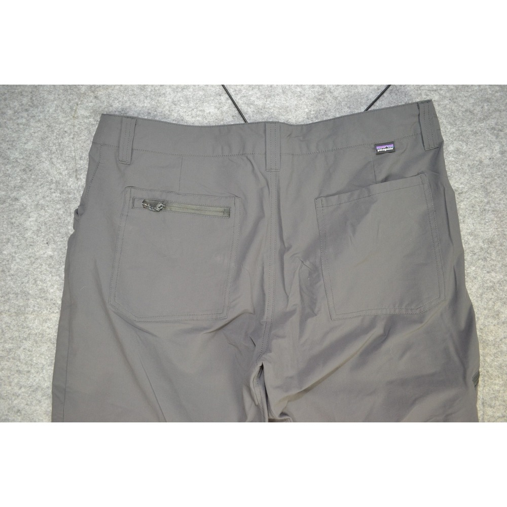 Patagonia Quandry Pants‎ Mens 38 Gray Hiking Outdoor Gorpcore Drawstring 38x29 - Picture 13 of 16